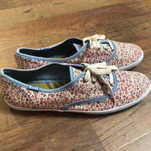 Keds Floral Patterned Sneakers